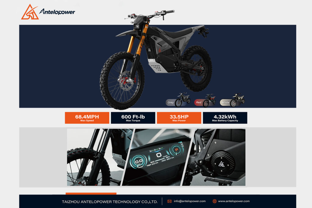 Electric Dirt Bike:Antelopower LA25 Delivers Unmatched Power