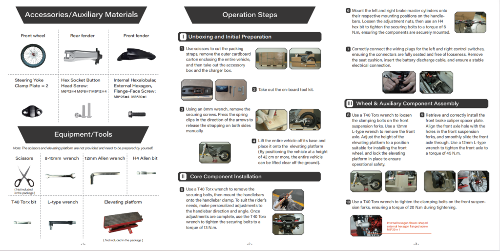 Electric Dirt Bike Unboxing: Updated Official Assembly Guide