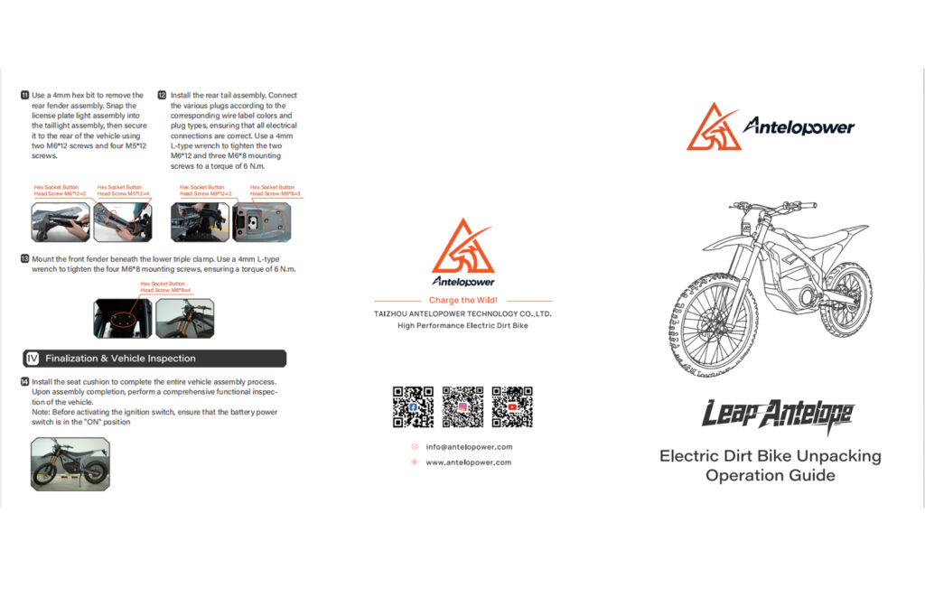Electric Dirt Bike Unboxing: Updated Official Assembly Guide