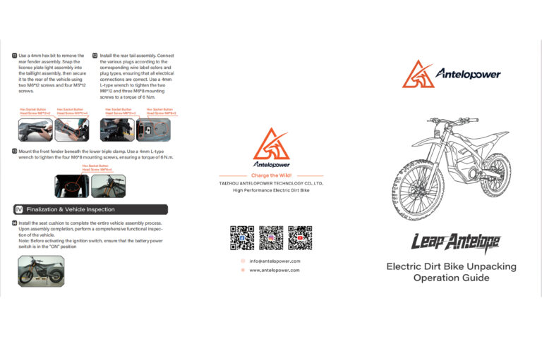 Electric Dirt Bike Unboxing: Updated Official Assembly Guide