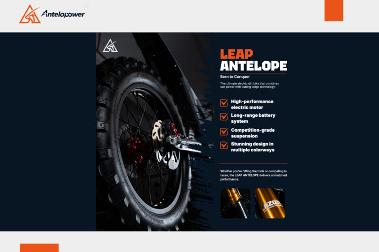 Electric Enduro: LEAP ANTELOPE, Built to Conquer Every Off-Road Trail